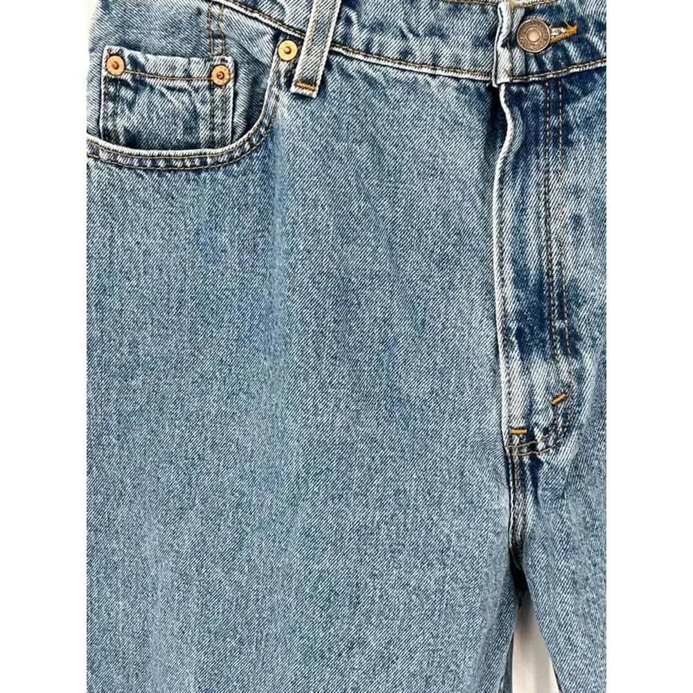 Levi's 560 Loose Fit Straight Leg Jeans Size 16 Cotton‎ Denim